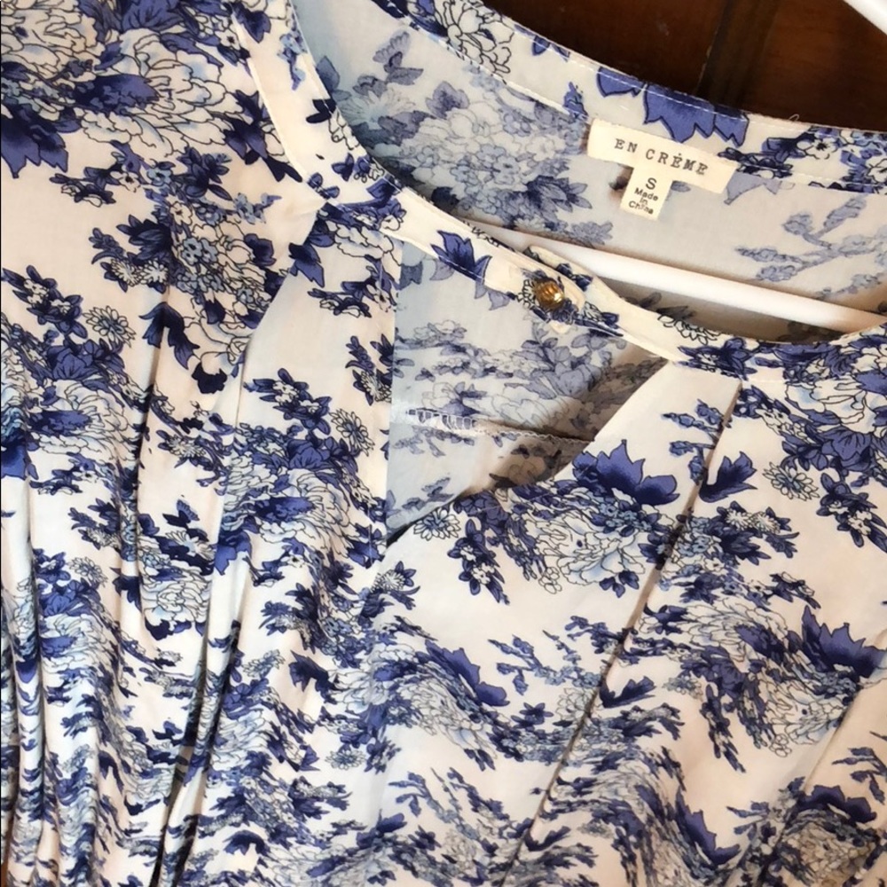 Long sleeve floral dress